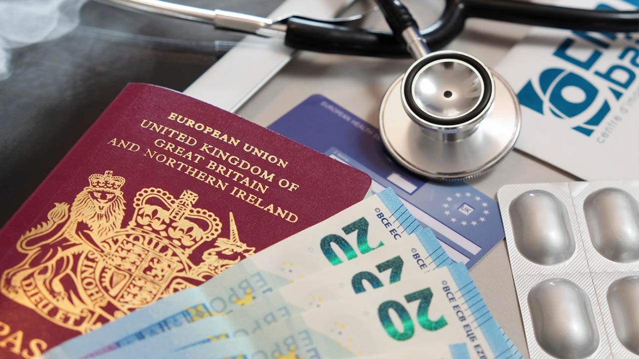 foreign travel health card